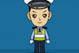 这些交警手势信号，一下就能记住！